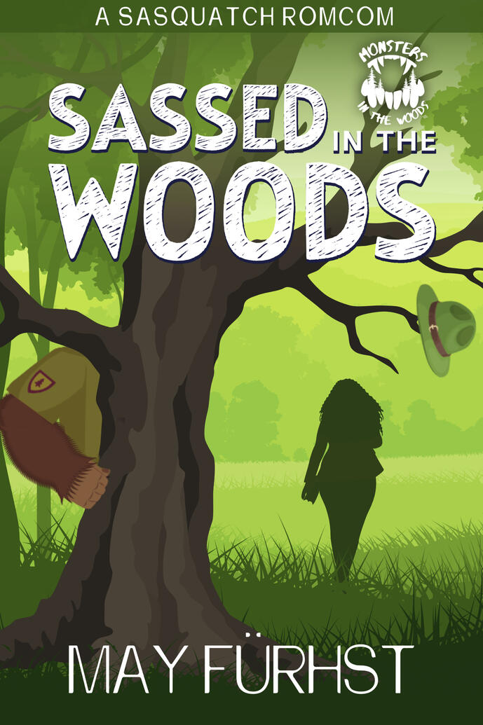 Sassed in the Woods eBook cover for the novella Sassed in the Woods by May Furhst.