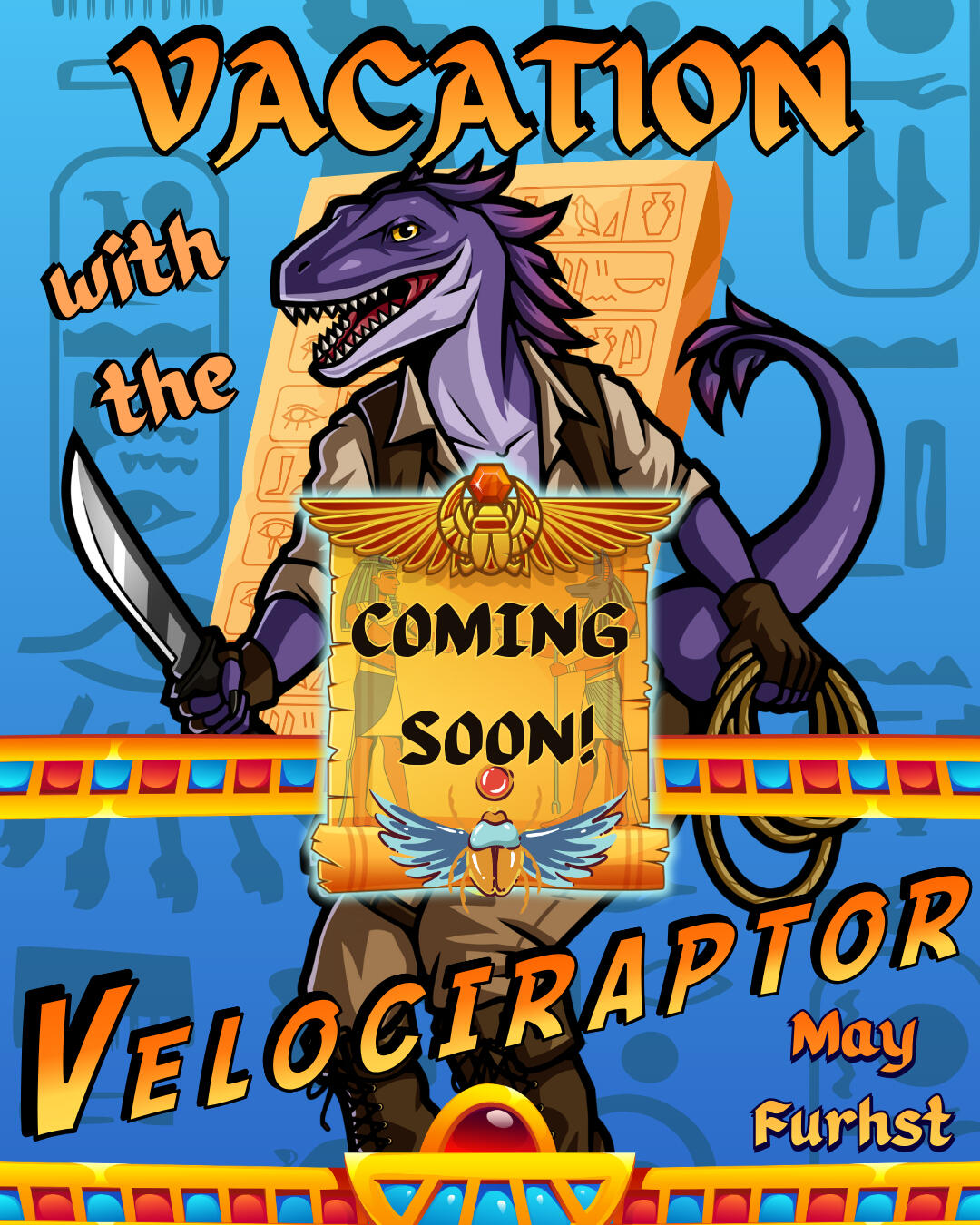 Vacation with the Velociraptor